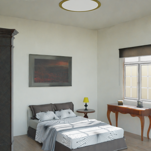 Classic Room 3D Модель .c4d .max .obj .3ds .fbx .stl .blend 
