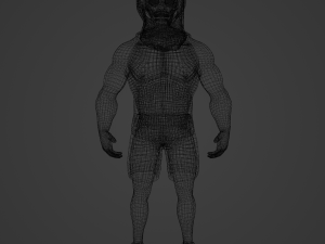 Strong Skull Model 3D Model 3D