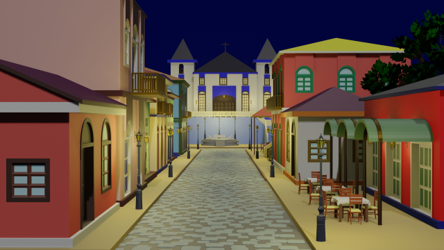 Pack Historical City Assets Blend FBX OBJ 3D Model .c4d .max .obj .3ds .fbx .stl .blend 