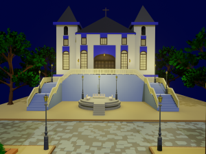 Pack Historical City Assets Blend FBX OBJ 3D Model