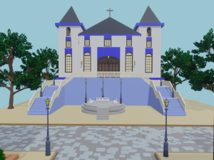 Pack Historical City Assets Blend FBX OBJ 3D Model
