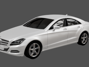Mercedes Benz car model 3d 3D Модель