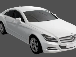 Mercedes Benz car model 3d 3D Model