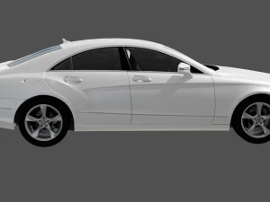 Mercedes Benz car model 3d 3D Model
