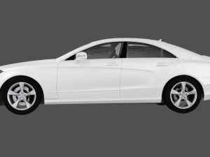 Mercedes Benz car model 3d 3D Model