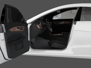 Mercedes Benz car model 3d 3D Model