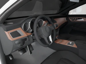 Mercedes Benz car model 3d 3D Model