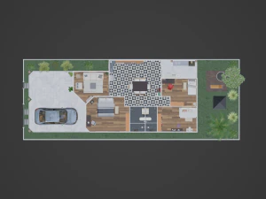 3D Plan Floor House 3D Model