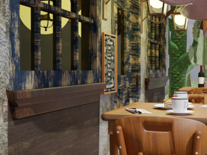 Mexican Coffee Shop 3D Modelo 3D