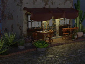 Mexican Coffee Shop 3D 3D Model