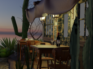 Mexican Coffee Shop 3D Modelo 3D