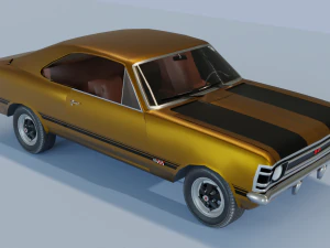 Chevrolet Opala 1972 3D Model