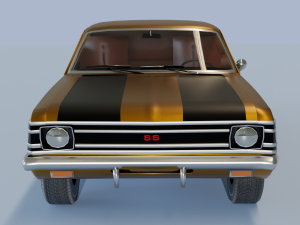 Chevrolet Opala 1972 3D Model