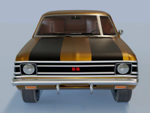 Chevrolet Opala 1972 3D Model