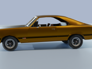 Chevrolet Opala 1972 3D Model