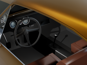 Chevrolet Opala 1972 3D Model