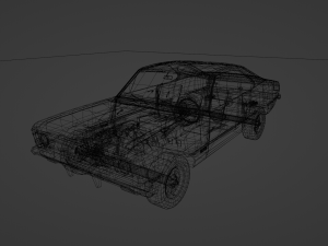 Chevrolet Opala 1972 3D Model