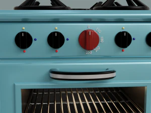 Kitchen Appliances OBJ FBX 3D Model