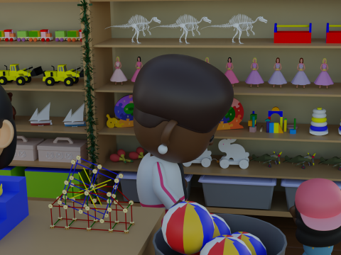 Chistmas Toy Store Low Poly Modelo 3D