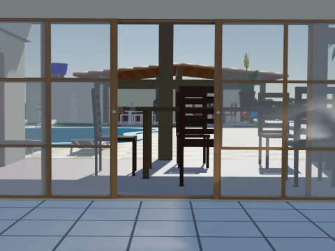 Country House Low Poly 3D Model