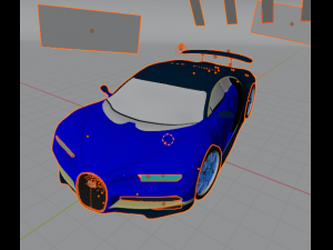 bugatti Modelo 3D