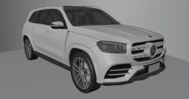 mercedes Modelo 3D .c4d .max .obj .3ds .fbx .stl .blend 