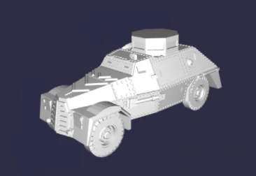 police armored car 3D Model .c4d .max .obj .3ds .fbx .stl .blend 
