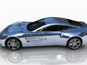 aston martin 3D-Modell