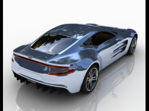 aston martin 3D-Modell