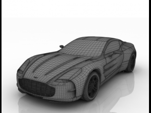 aston martin 3D-Modell