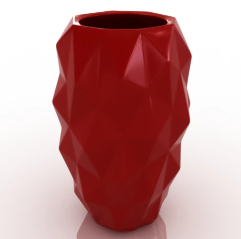 vase 3D Model .c4d .max .obj .3ds .fbx .stl .blend 