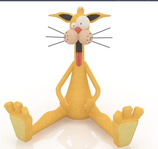 cat toy 3D Model .c4d .max .obj .3ds .fbx .stl .blend 