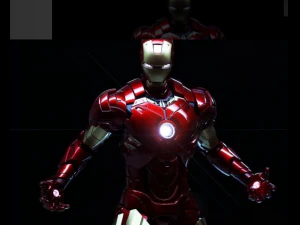 железный человек 3D Модель