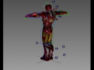 iron man 3D Model
