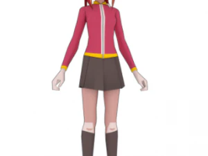 애니메이션 캐릭터 3D 모델