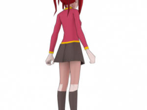 anime character Modello 3D