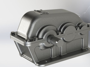 transmission gearbox 3D 模型