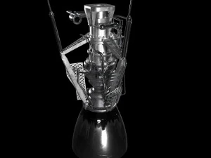 spacex raptor engine 3D Model