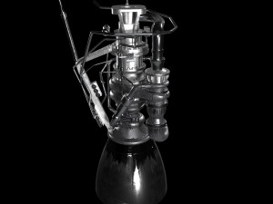 spacex raptor engine Modelo 3D