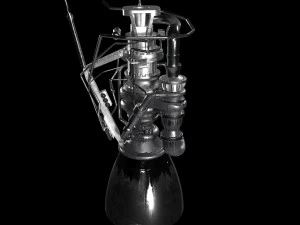 spacex raptor engine 3D Model