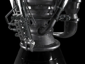 spacex raptor engine 3D Model