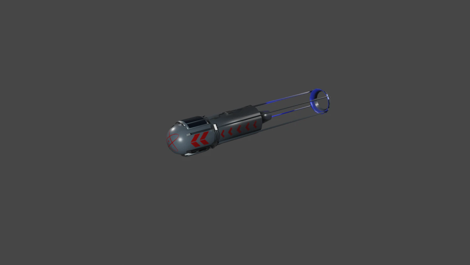 space engine-rocket 3D Model .c4d .max .obj .3ds .fbx .stl .blend 