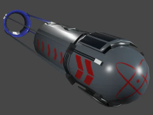 space engine-rocket 3D Model