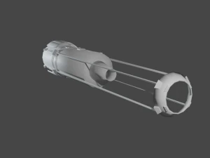 space engine-rocket 3D Model