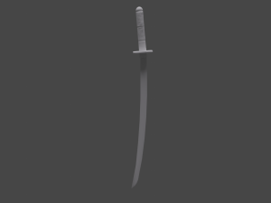 high poly serpent warrior 3D Model