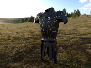 fantasy armor Modello 3D