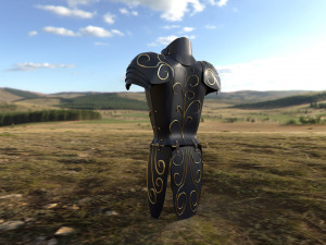 fantasy armor Modello 3D
