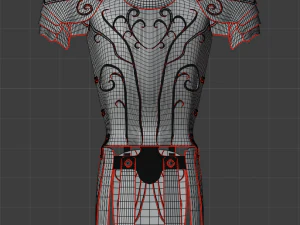 fantasy armor 3D Model