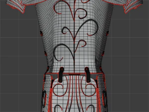 fantasy armor 3D Model