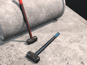 construction hammer Modello 3D